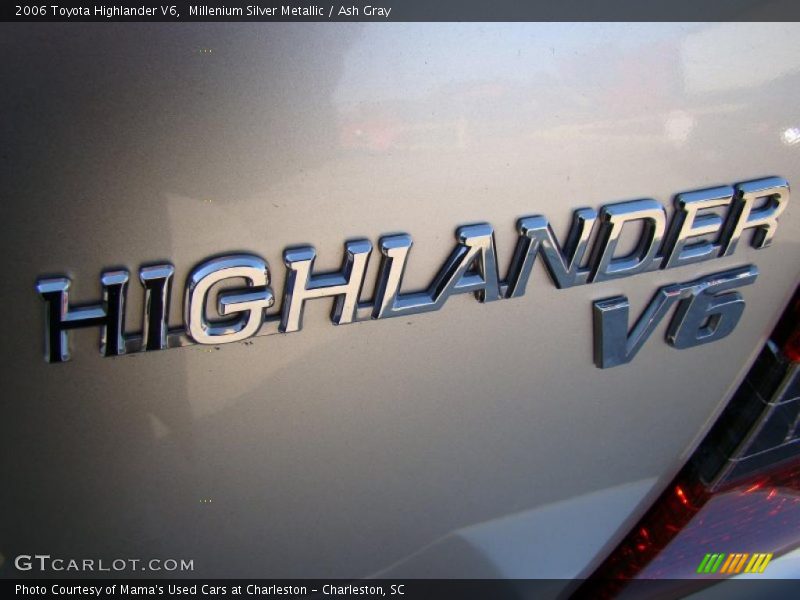Millenium Silver Metallic / Ash Gray 2006 Toyota Highlander V6