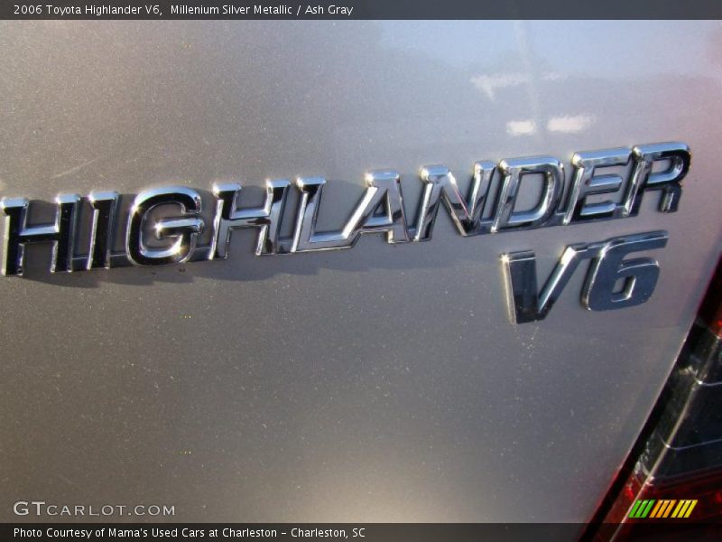 Millenium Silver Metallic / Ash Gray 2006 Toyota Highlander V6