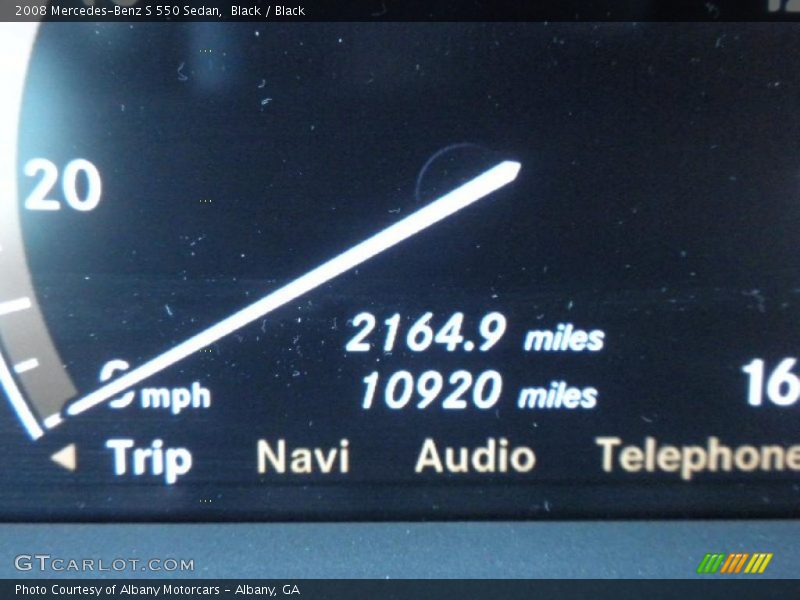 Black / Black 2008 Mercedes-Benz S 550 Sedan