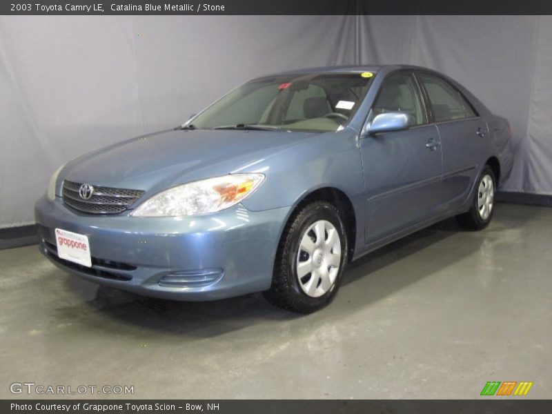 Catalina Blue Metallic / Stone 2003 Toyota Camry LE