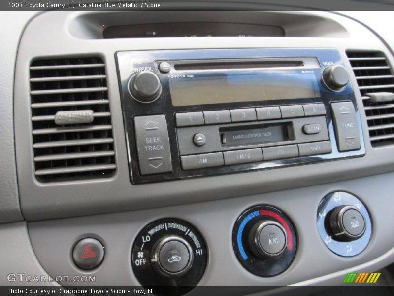 Catalina Blue Metallic / Stone 2003 Toyota Camry LE