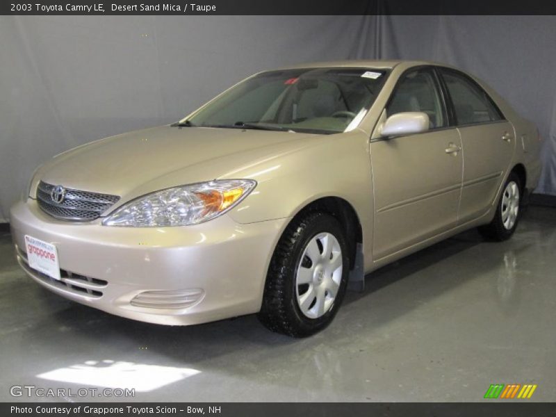 Desert Sand Mica / Taupe 2003 Toyota Camry LE
