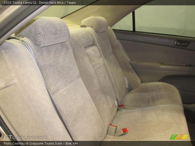 Desert Sand Mica / Taupe 2003 Toyota Camry LE