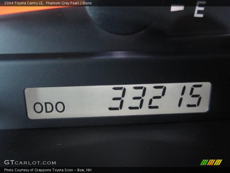 Phantom Gray Pearl / Stone 2004 Toyota Camry LE