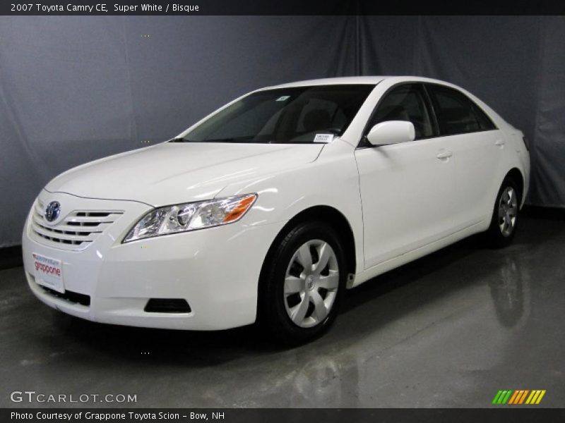 Super White / Bisque 2007 Toyota Camry CE