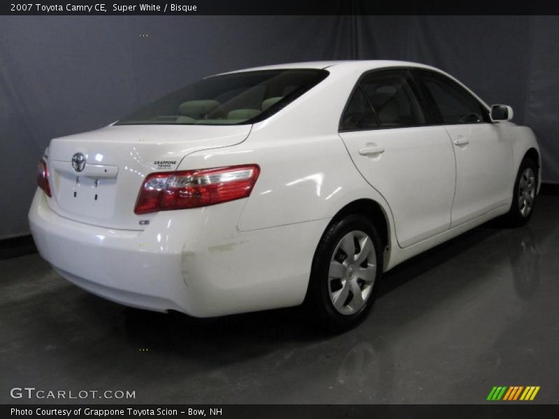 Super White / Bisque 2007 Toyota Camry CE