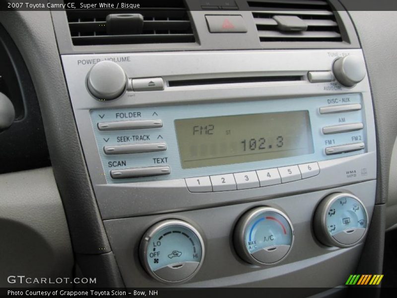 Super White / Bisque 2007 Toyota Camry CE