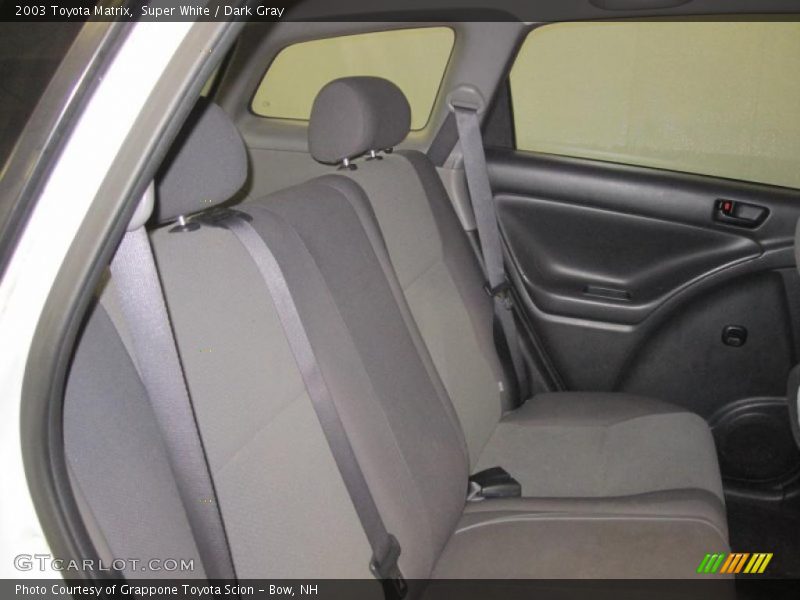 Super White / Dark Gray 2003 Toyota Matrix