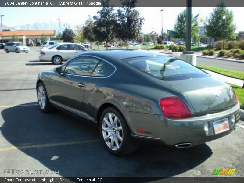 Cypress Green / Saddle 2004 Bentley Continental GT