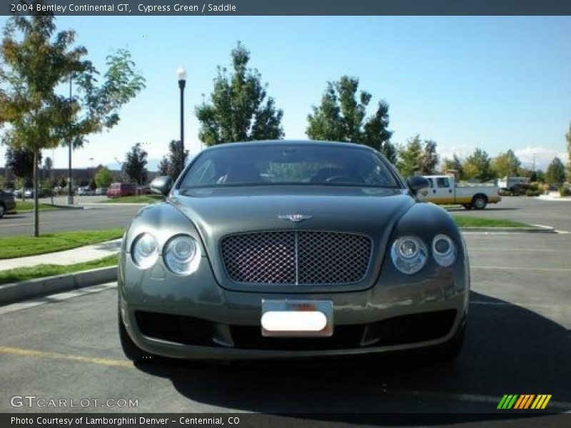 Cypress Green / Saddle 2004 Bentley Continental GT