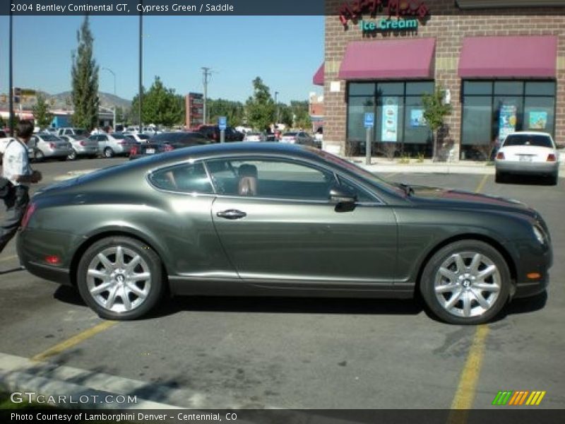 Cypress Green / Saddle 2004 Bentley Continental GT