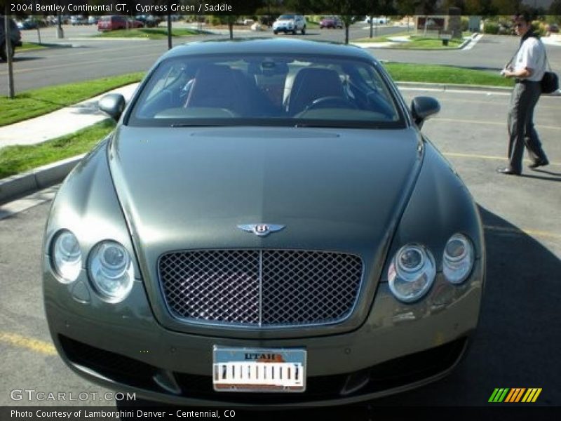 Cypress Green / Saddle 2004 Bentley Continental GT