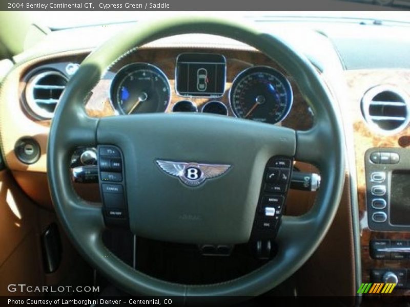 Cypress Green / Saddle 2004 Bentley Continental GT
