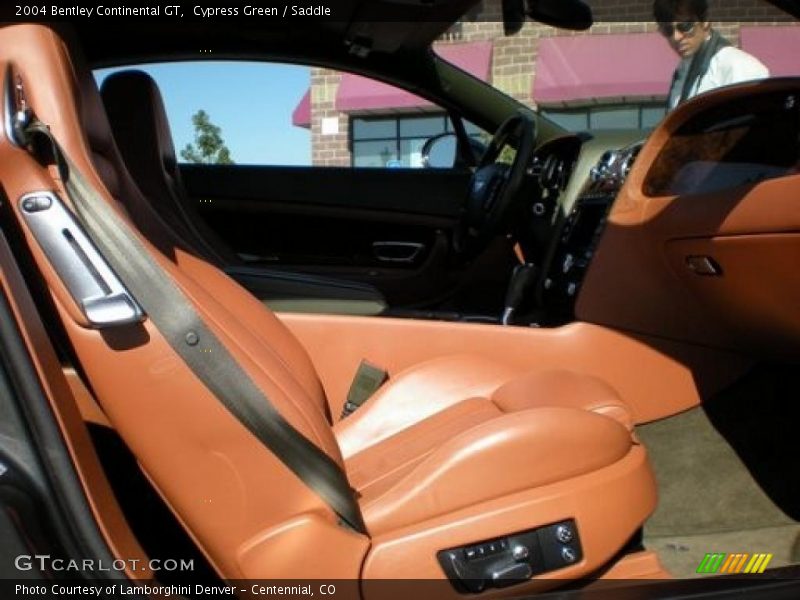 Cypress Green / Saddle 2004 Bentley Continental GT