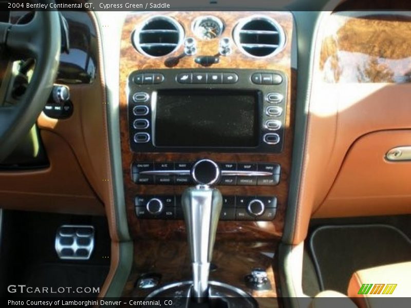 Cypress Green / Saddle 2004 Bentley Continental GT