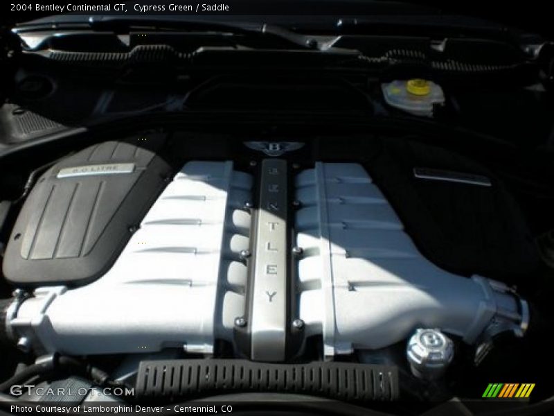Cypress Green / Saddle 2004 Bentley Continental GT