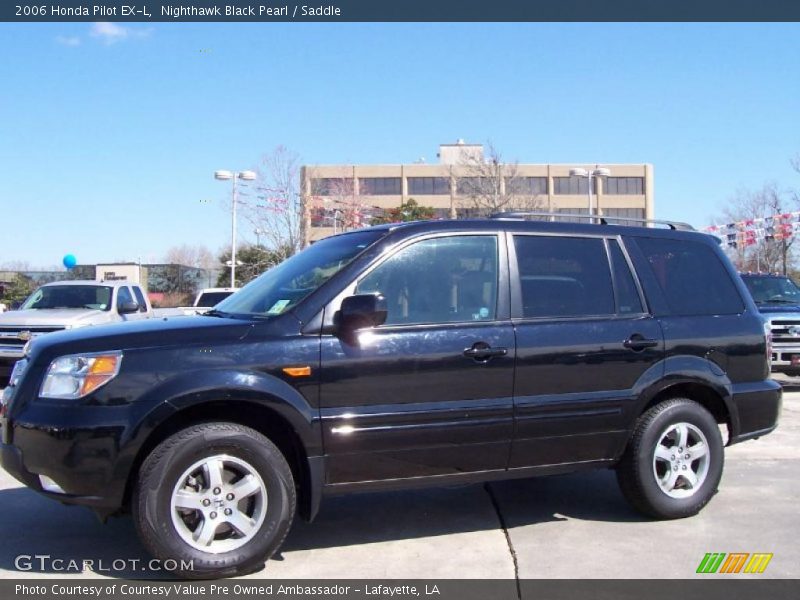 Nighthawk Black Pearl / Saddle 2006 Honda Pilot EX-L