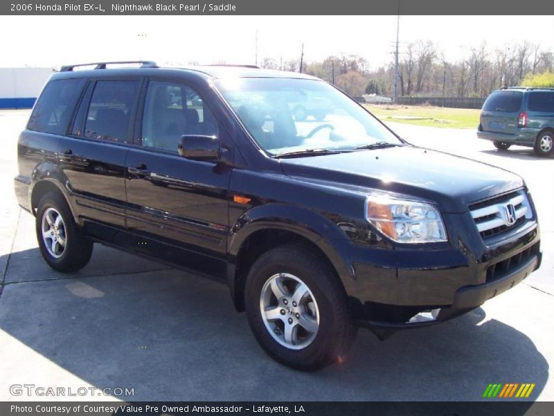 Nighthawk Black Pearl / Saddle 2006 Honda Pilot EX-L