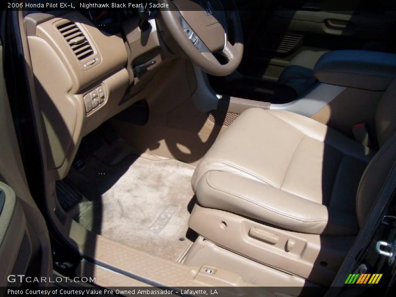 Nighthawk Black Pearl / Saddle 2006 Honda Pilot EX-L