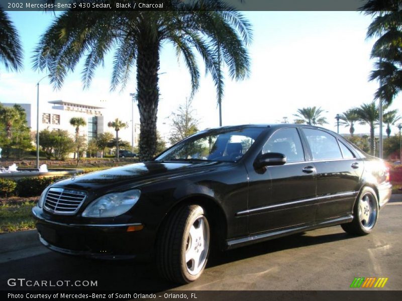 Black / Charcoal 2002 Mercedes-Benz S 430 Sedan