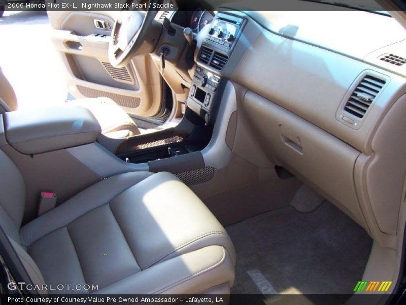 Nighthawk Black Pearl / Saddle 2006 Honda Pilot EX-L