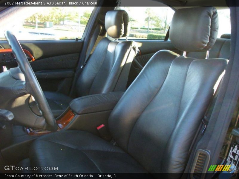 Black / Charcoal 2002 Mercedes-Benz S 430 Sedan