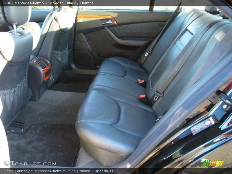Black / Charcoal 2002 Mercedes-Benz S 430 Sedan
