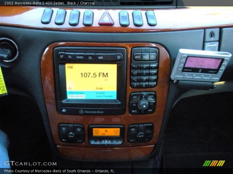 Black / Charcoal 2002 Mercedes-Benz S 430 Sedan