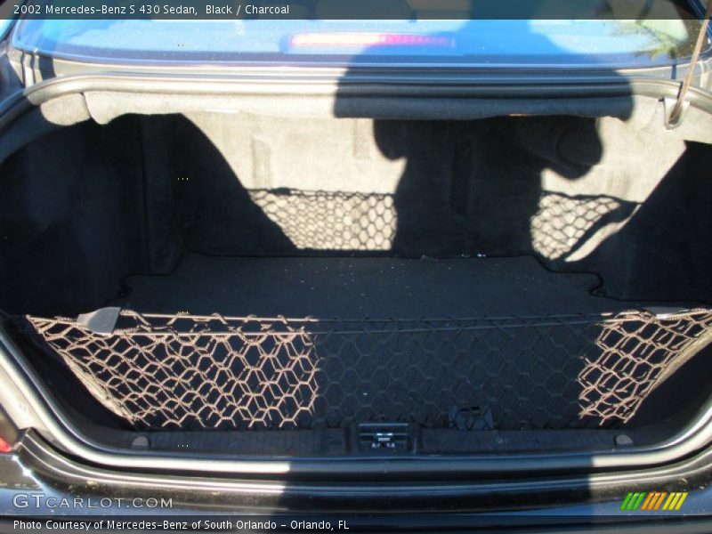 Black / Charcoal 2002 Mercedes-Benz S 430 Sedan