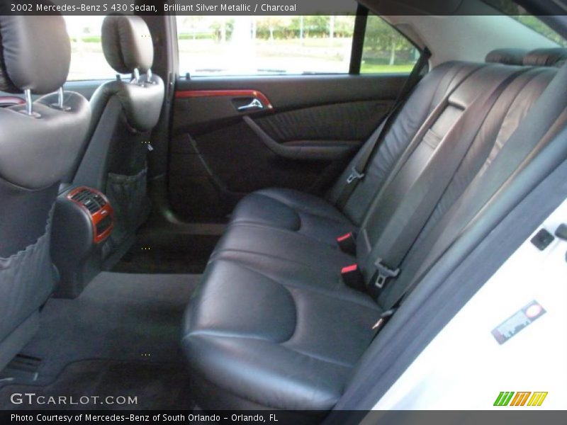 Brilliant Silver Metallic / Charcoal 2002 Mercedes-Benz S 430 Sedan