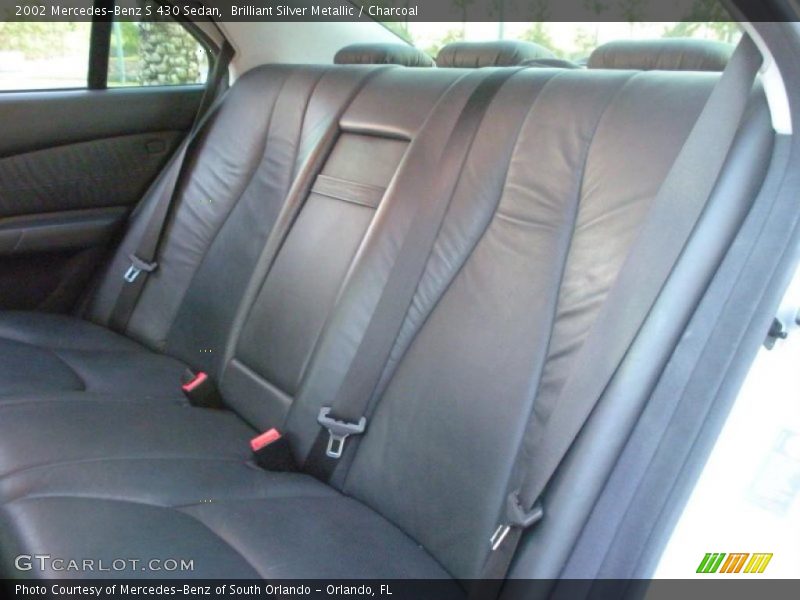 Brilliant Silver Metallic / Charcoal 2002 Mercedes-Benz S 430 Sedan