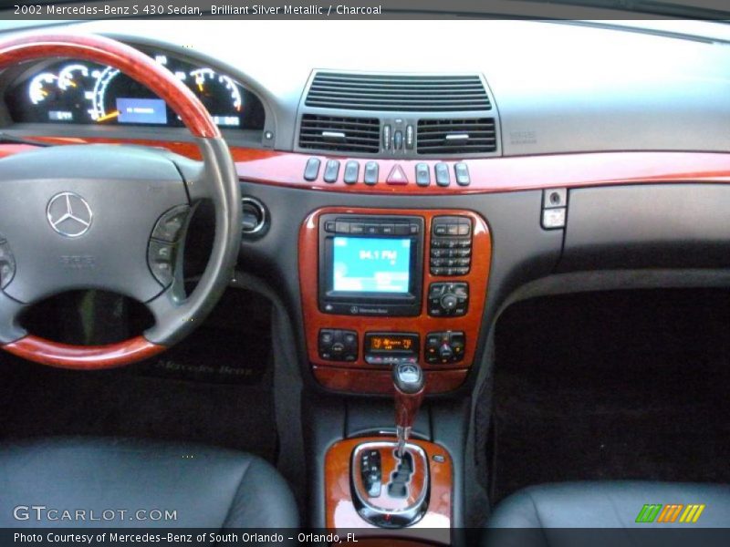 Brilliant Silver Metallic / Charcoal 2002 Mercedes-Benz S 430 Sedan