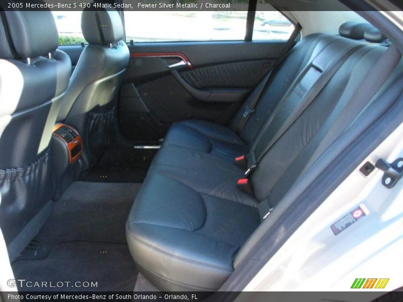 Pewter Silver Metallic / Charcoal 2005 Mercedes-Benz S 430 4Matic Sedan