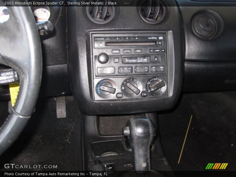 Sterling Silver Metallic / Black 2001 Mitsubishi Eclipse Spyder GT