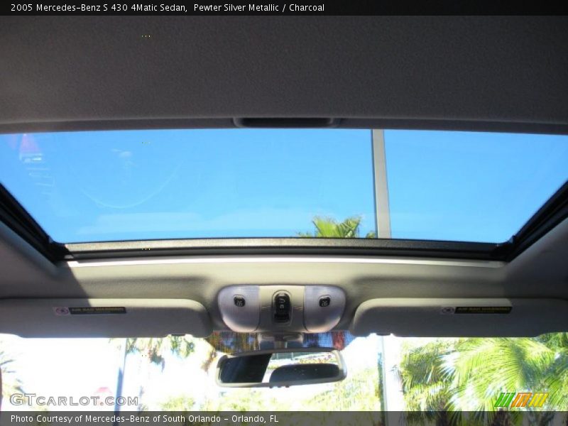 Pewter Silver Metallic / Charcoal 2005 Mercedes-Benz S 430 4Matic Sedan
