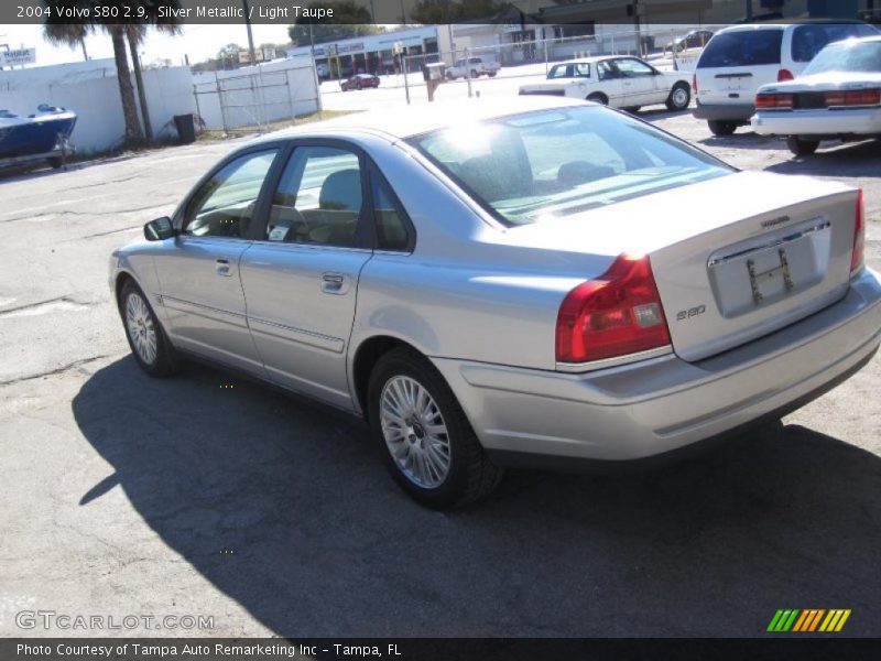 Silver Metallic / Light Taupe 2004 Volvo S80 2.9