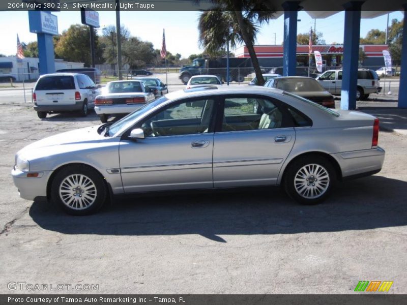 Silver Metallic / Light Taupe 2004 Volvo S80 2.9