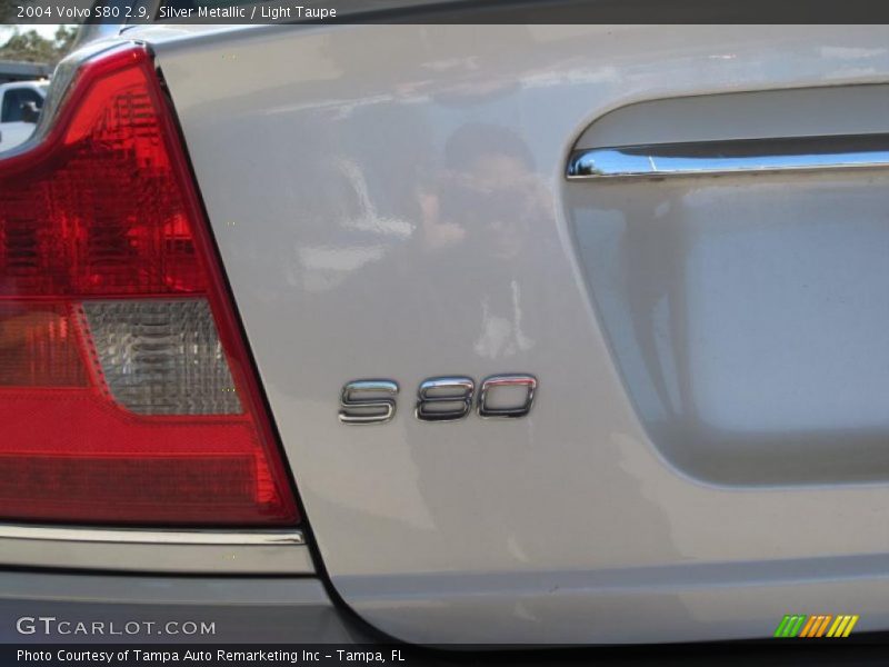 Silver Metallic / Light Taupe 2004 Volvo S80 2.9