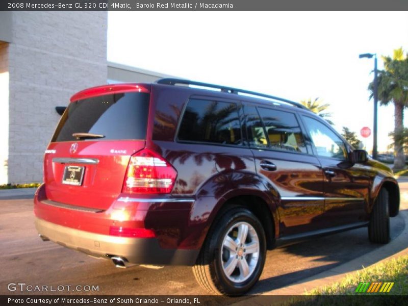 Barolo Red Metallic / Macadamia 2008 Mercedes-Benz GL 320 CDI 4Matic