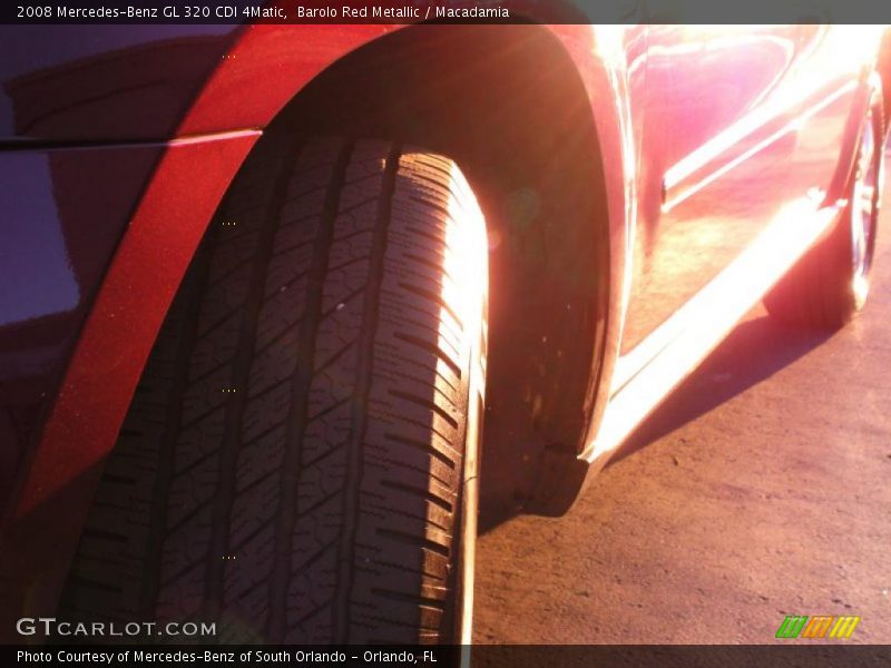 Barolo Red Metallic / Macadamia 2008 Mercedes-Benz GL 320 CDI 4Matic