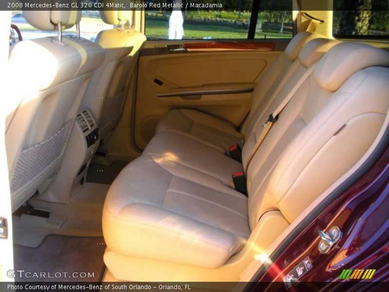 Barolo Red Metallic / Macadamia 2008 Mercedes-Benz GL 320 CDI 4Matic