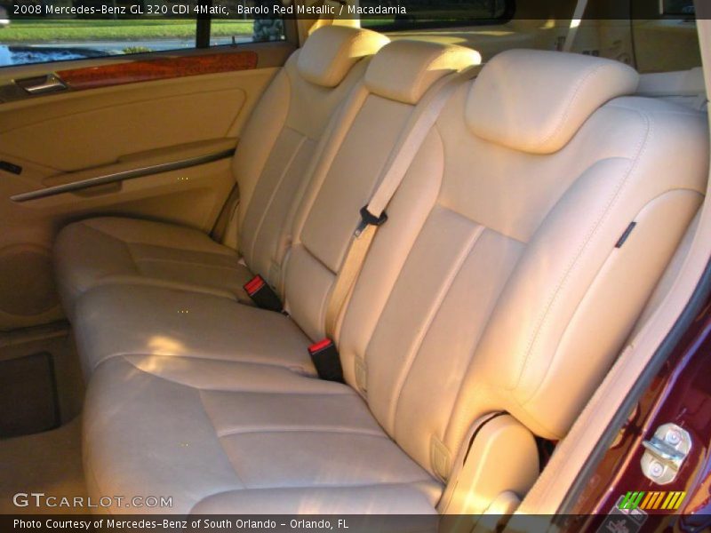 Barolo Red Metallic / Macadamia 2008 Mercedes-Benz GL 320 CDI 4Matic