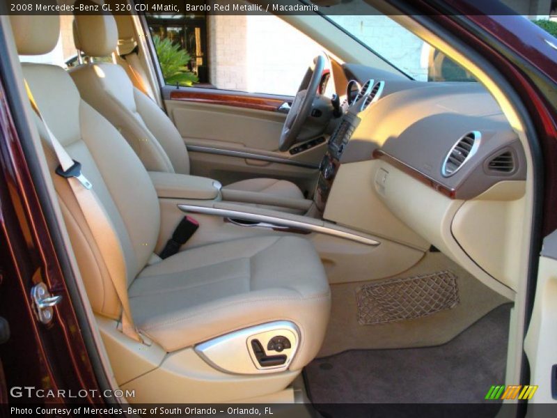 Barolo Red Metallic / Macadamia 2008 Mercedes-Benz GL 320 CDI 4Matic