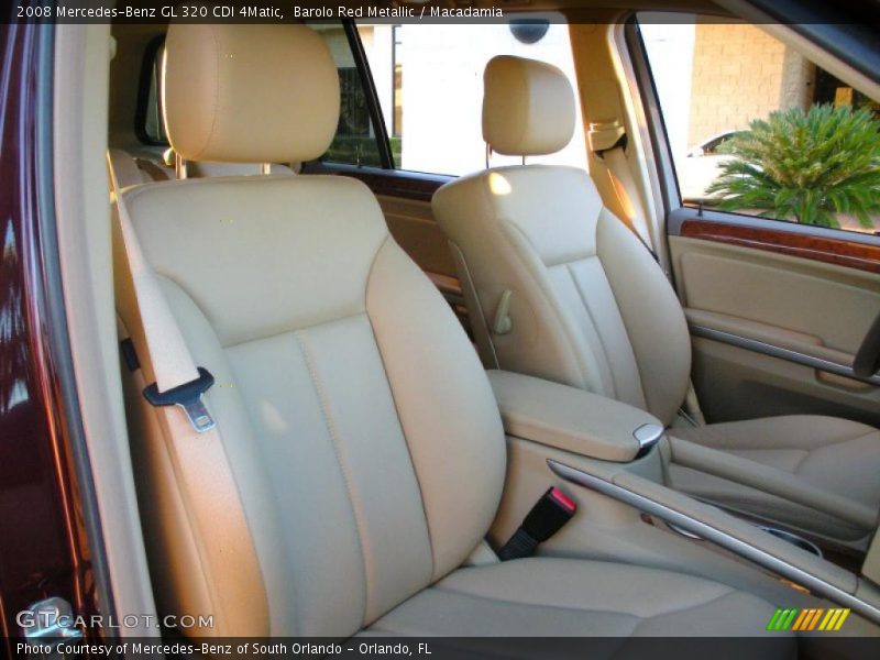Barolo Red Metallic / Macadamia 2008 Mercedes-Benz GL 320 CDI 4Matic