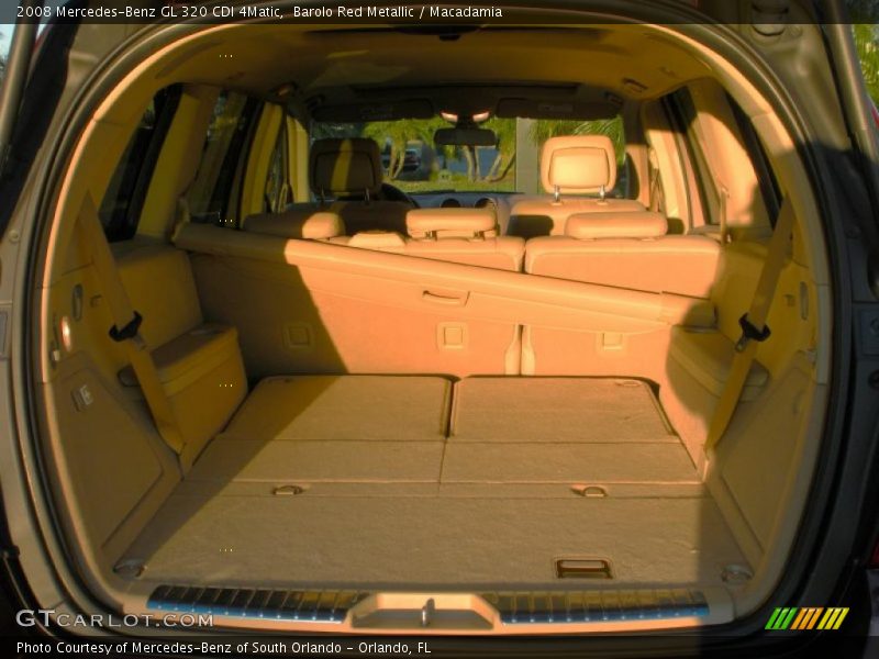 Barolo Red Metallic / Macadamia 2008 Mercedes-Benz GL 320 CDI 4Matic