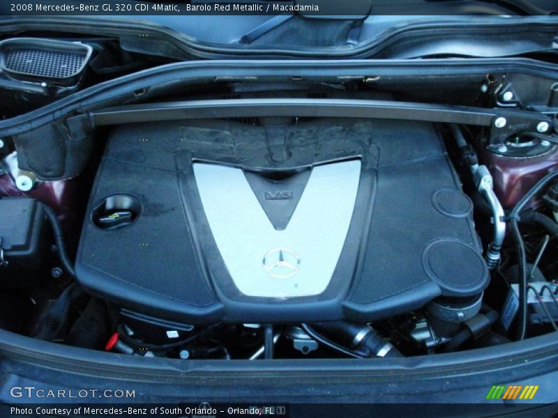 Barolo Red Metallic / Macadamia 2008 Mercedes-Benz GL 320 CDI 4Matic