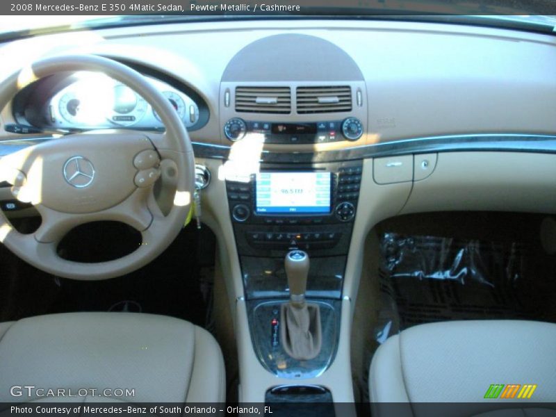 Pewter Metallic / Cashmere 2008 Mercedes-Benz E 350 4Matic Sedan