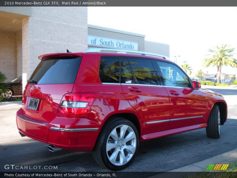 Mars Red / Almond/Black 2010 Mercedes-Benz GLK 350