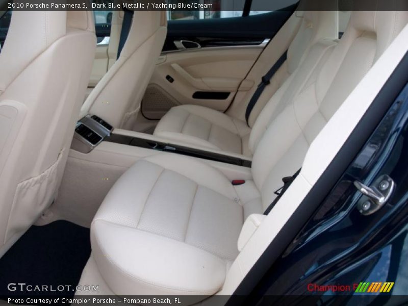 Dark Blue Metallic / Yachting Blue/Cream 2010 Porsche Panamera S