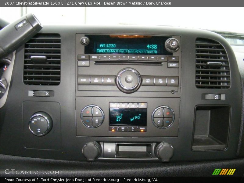 Desert Brown Metallic / Dark Charcoal 2007 Chevrolet Silverado 1500 LT Z71 Crew Cab 4x4